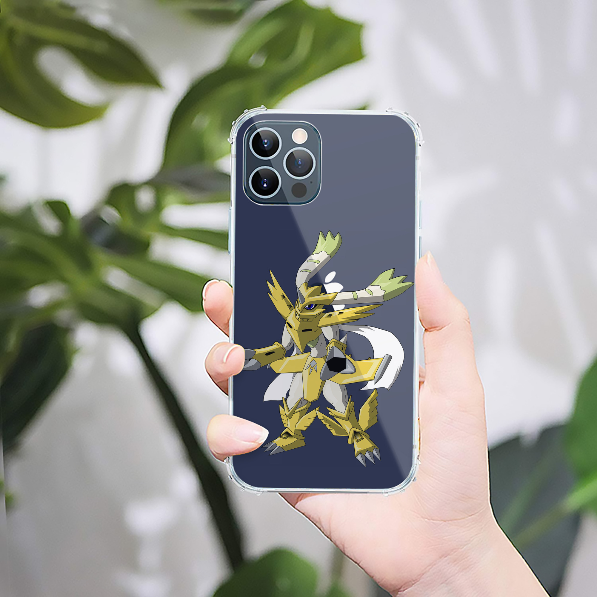 （画像用） Digimon デジタルモンスター/デジモン 【iPhone 12シリーズ対応】透明スマホケース（クリアソフトケース）